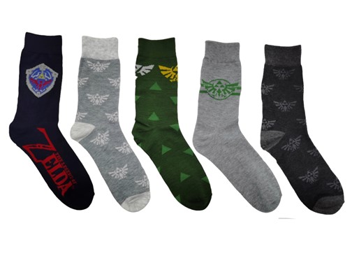 Chaussettes The Legend of Zelda: Crest AOP - Lot de 5