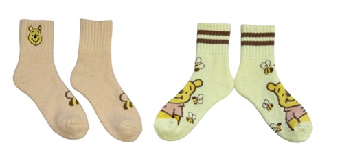 Cushion Knit Cuff Socks - 2 Pack