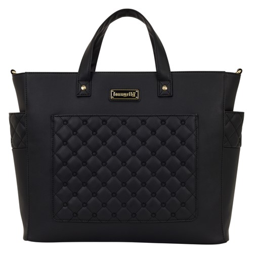 Black Convertible Tote Bag