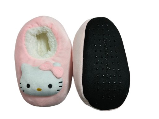 Hello Kitty : Pantoufles roses