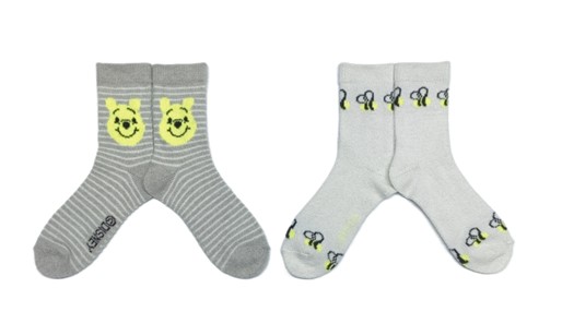 Winnie the Pooh: Chaussettes confortables Abeilles – Lot de 2