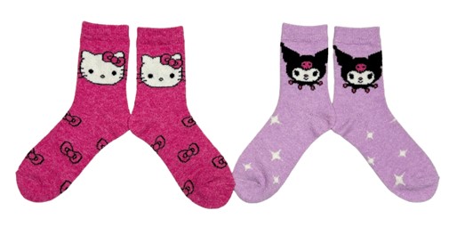 Hello Kitty : Chaussettes Kuro Cozy Boot – Lot de 2