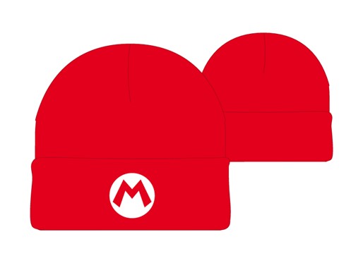 Bonnet rouge Super Mario Bros - Taille unique