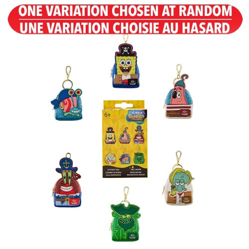 Spongebob Squarepants Pirates Surprise Bag Charms