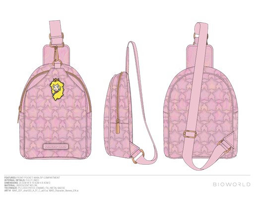 Super Mario Bros: Princess Peach Sling Bag