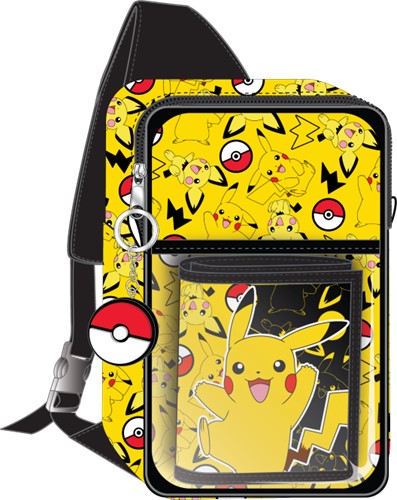 Sac à dos pour enfants Pokémon : Pikachu avec portefeuille
