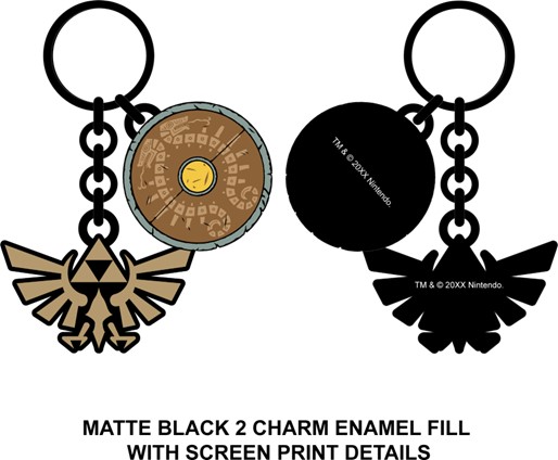 Porte-clés Bouclier Legend of Zelda