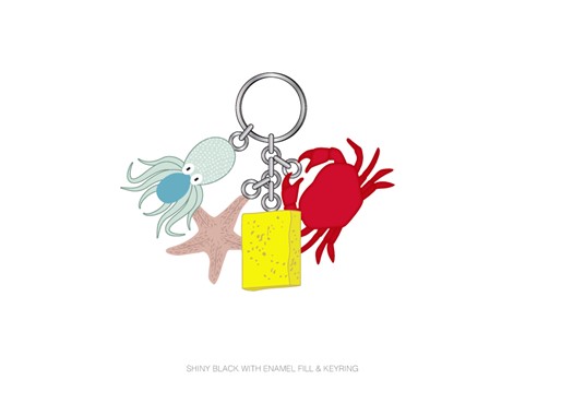 Spongebob Squarepants Realistic Keychain