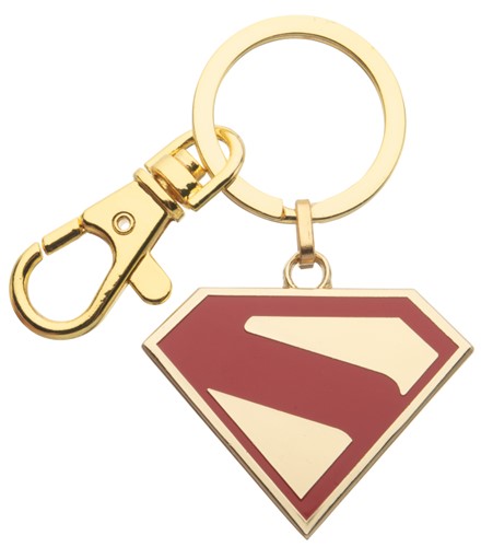 Superman Logo Keychain