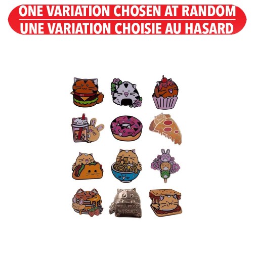 Fuzzballs - Mystery Box Of 12 Pins
