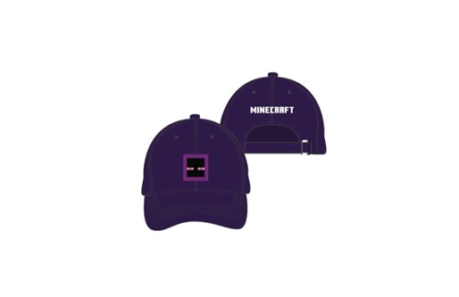 Casquette violette d'Enderman de Minecraft