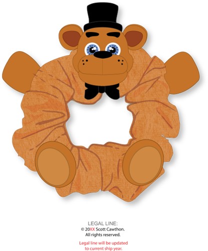 Chouchou en peluche Freddy Fazbear de Five Nights at Freddy's