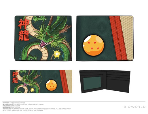 Dragon Ball Z Shenron Green Wallet
