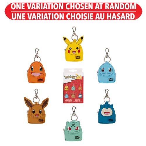 Porte-clés mini sac à dos Pokémon Surprise