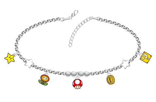 Super Mario Bros Charm Bracelet