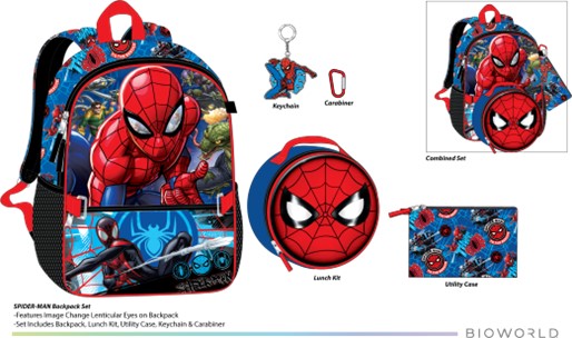 Ensemble sac à dos Spiderman
