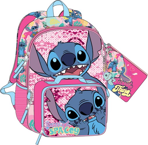 Ensemble sac à dos pour enfants Lilo et Stitch