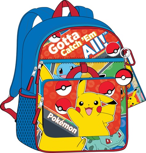 Pokemon Backpack 5-Piece Set