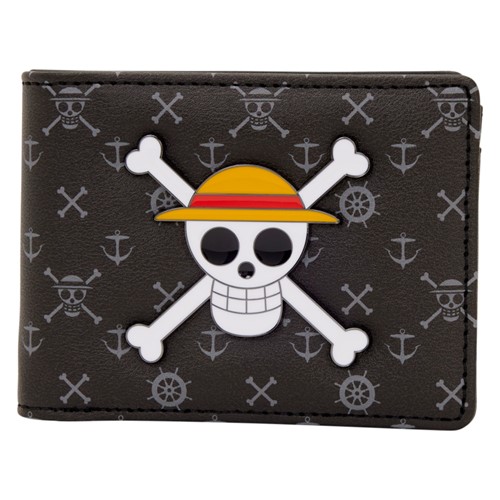 Portefeuille noir One Piece