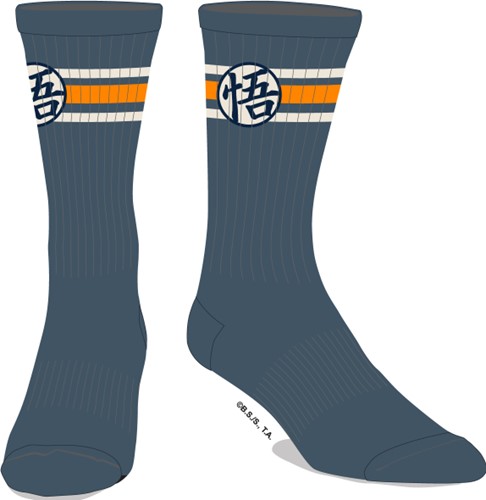 Dragon Ball Z Pale Blue Socks