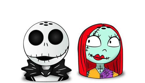 The Nightmare Before Christmas: Salt & Pepper Jack & Sally