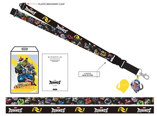 Marvel Rivals Lanyard