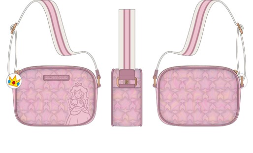 Sac bandoulière Super Mario Bros Peach