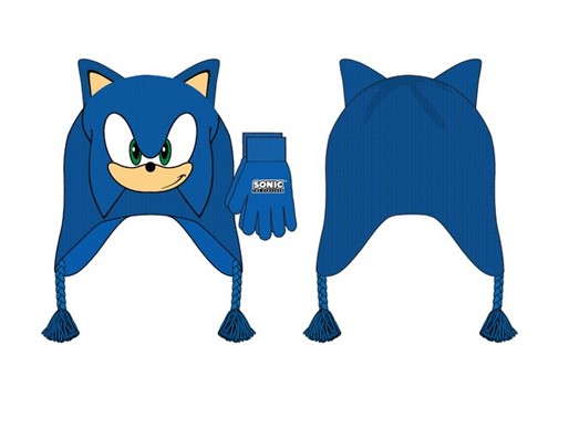 Sonic Laplander Hat & Gloves