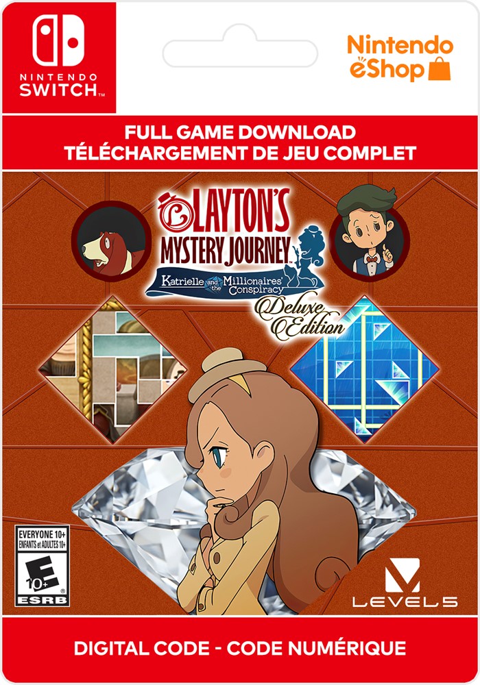 Layton's Mystery Journey: Katrielle And The Millionaires' Conspiracy Deluxe Edition