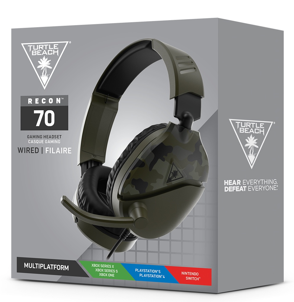 Turtle Beach Recon 70 Green Camo
