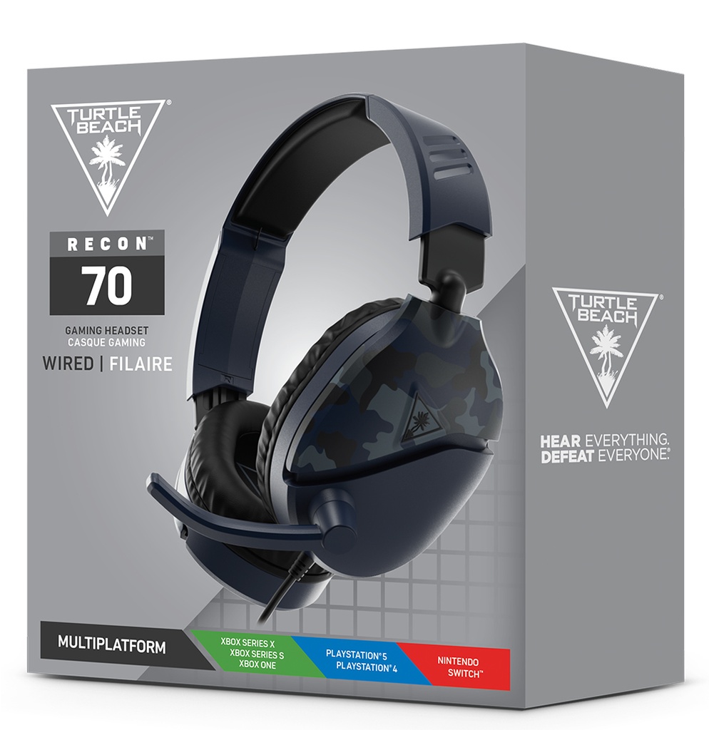 Turtle Beach Recon 70 Bleu Camouflage