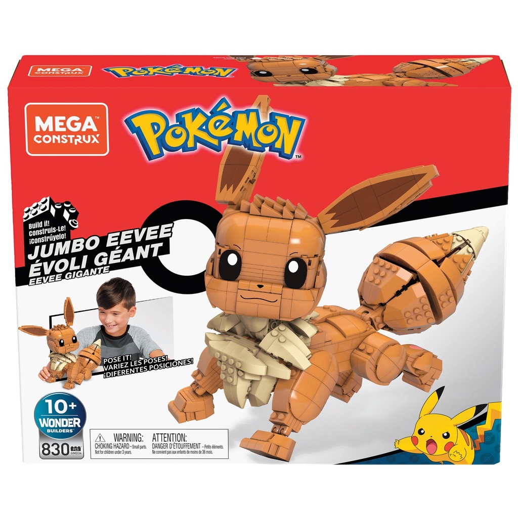 Mega Construx Pokemon Jumbo Eevee