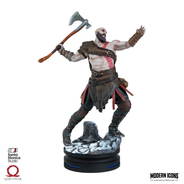 God of War Kratos Moderne Icône Statue