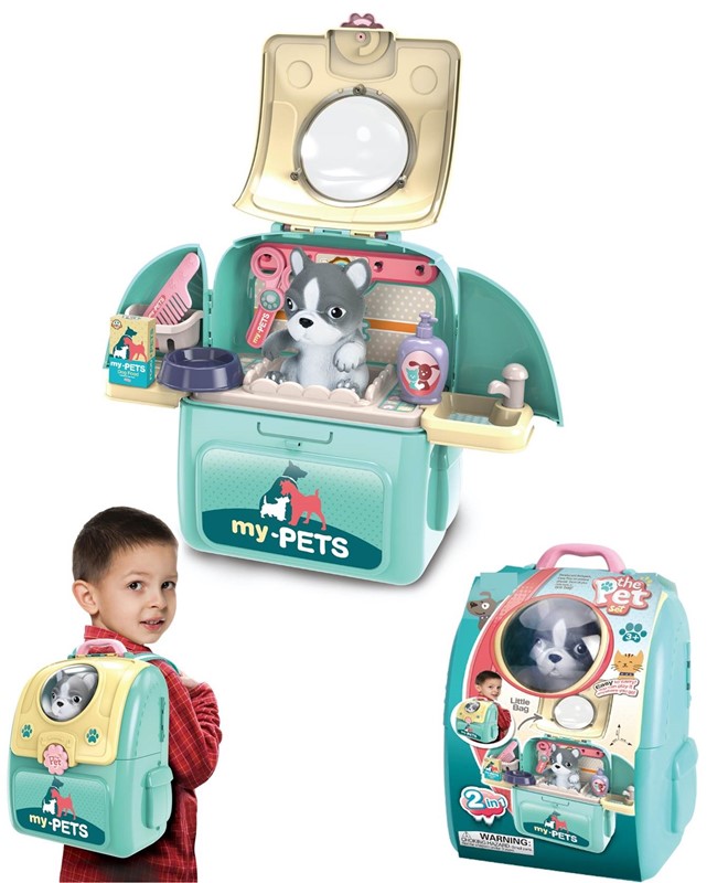 Kids Pet Groomer In A Backpack