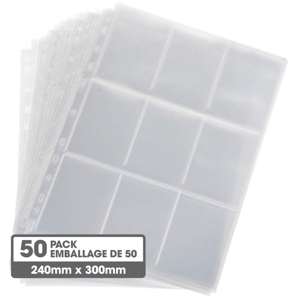 Biogenik Trading Card Binder Inserts 50-Pack