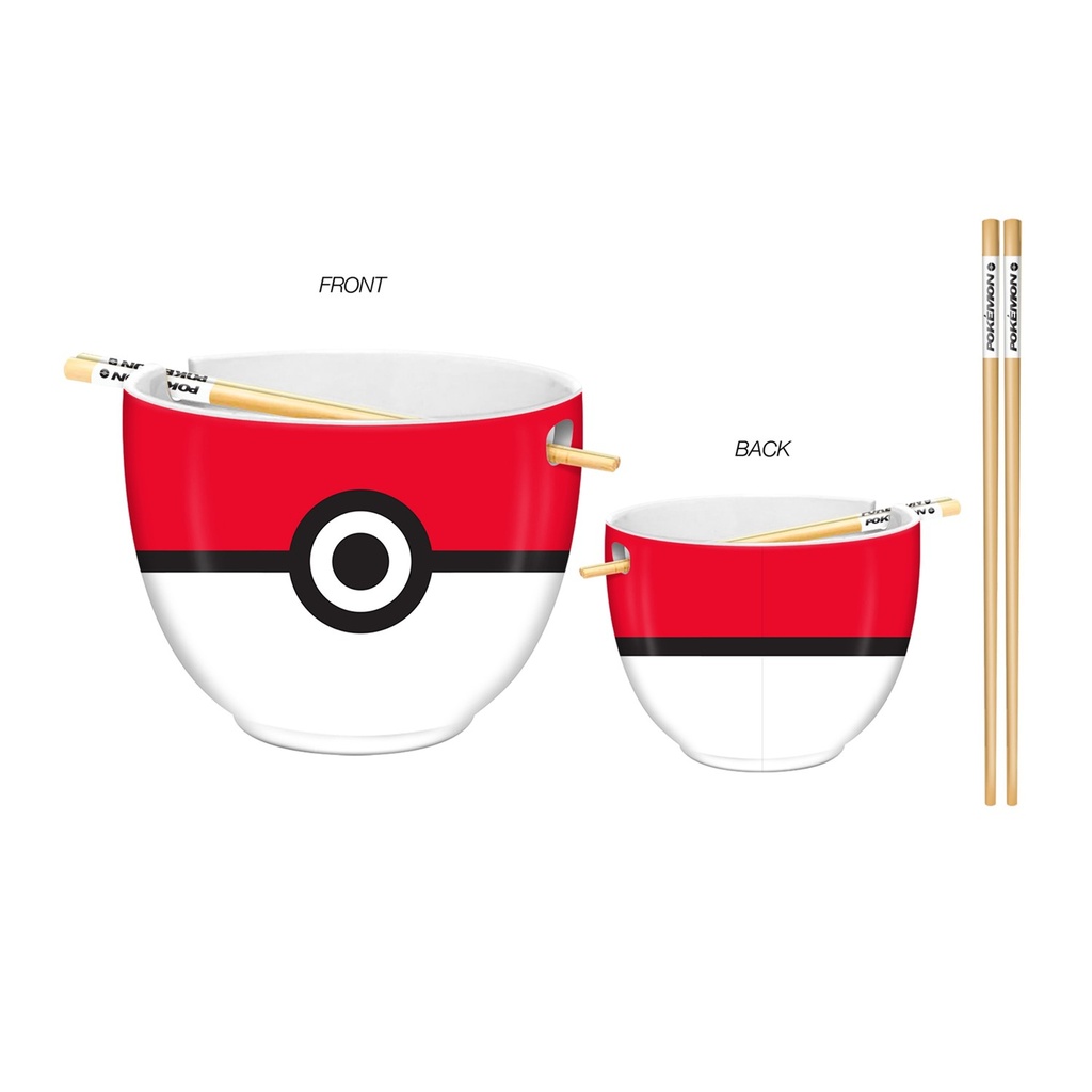Pokemon Pokeball Ramen Bowl Set