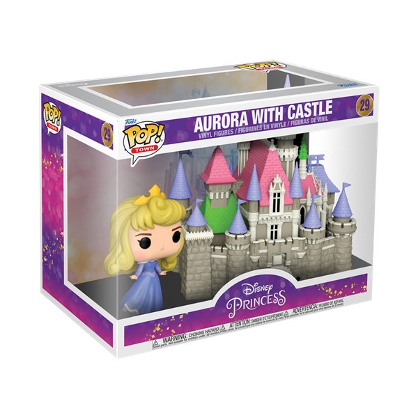 POP! Disney Ultimate Princess Town Princess Aurora with Castle