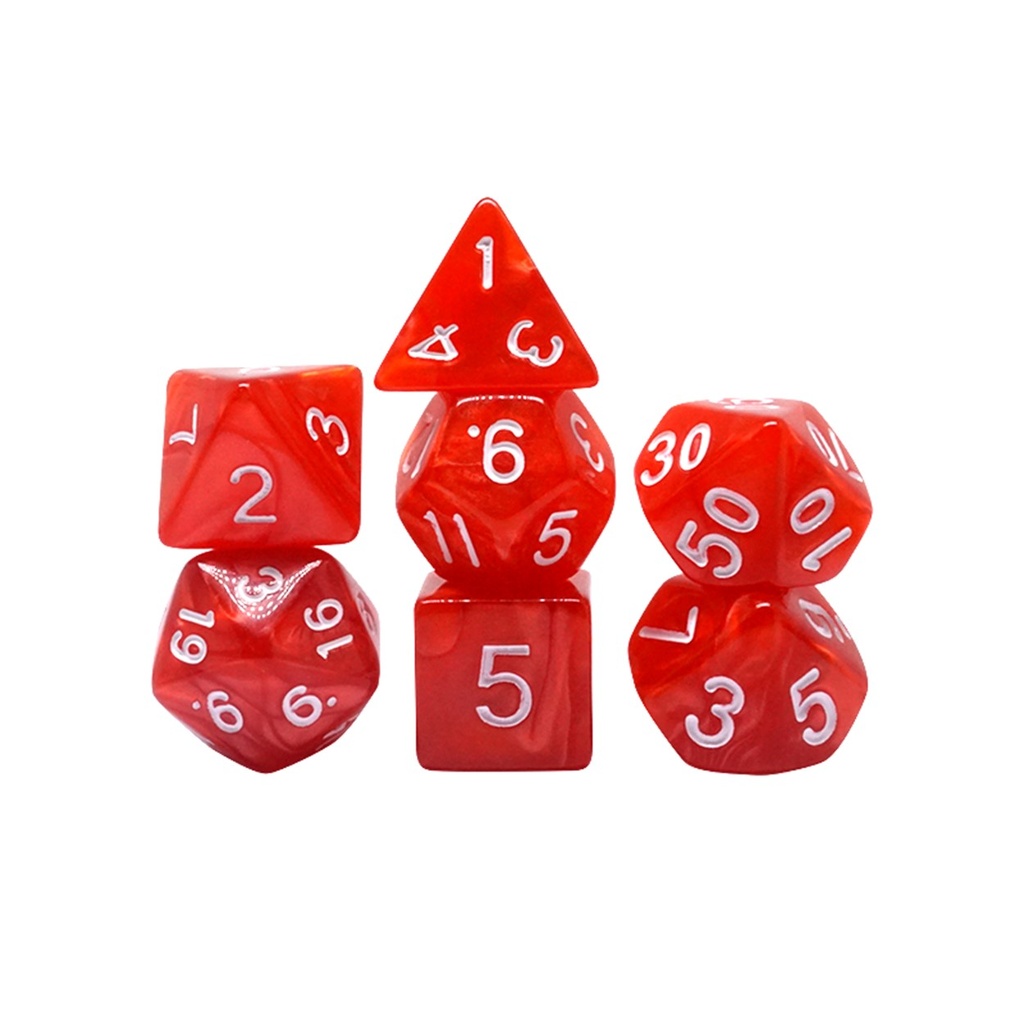 Biogenik Jeu de dés pour JDR sur table 7 pièces