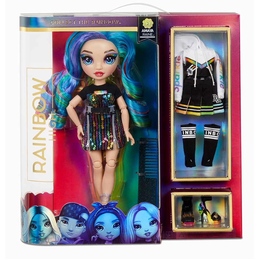 Rainbow High Fashion Doll- Amaya Raine (Rainbow)