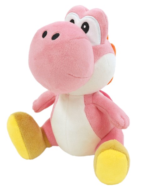 Peluche Nintendo Pink Yoshi de 8 pouces