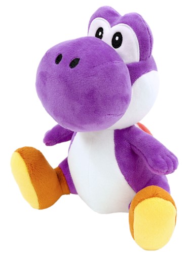 Peluche Yoshi violette de 20 cm