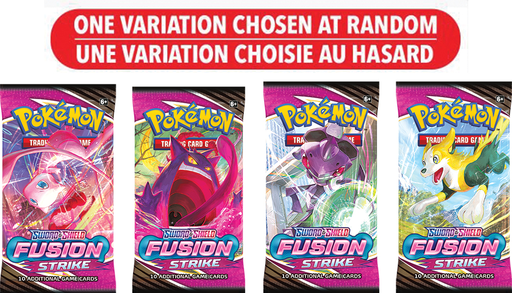 Pack de boosters Pokémon TCG Fusion Strike