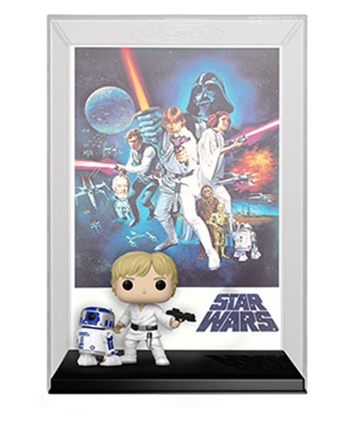 POP! Movie Poster: Star Wars- A New Hope Luke Skywalker with R2-D2