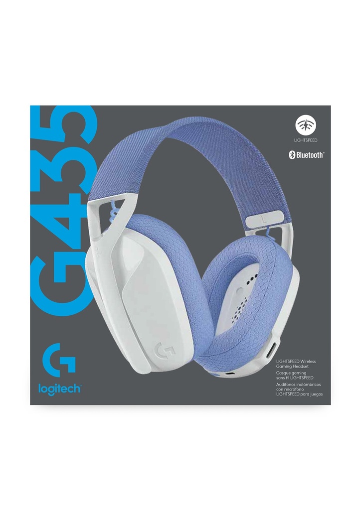 Logitech G435 Wireless Headset White