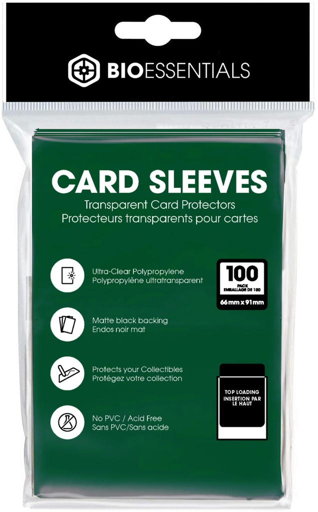 Protège-cartes à collectionner Biogenik vert