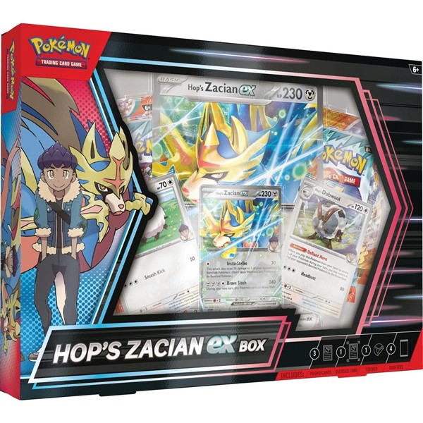 EJUNXO CART CUEFEJEN CART 2枚セット Pokemon Trading Card Game: Scarlet and Violet Hop's Zacian ex Box